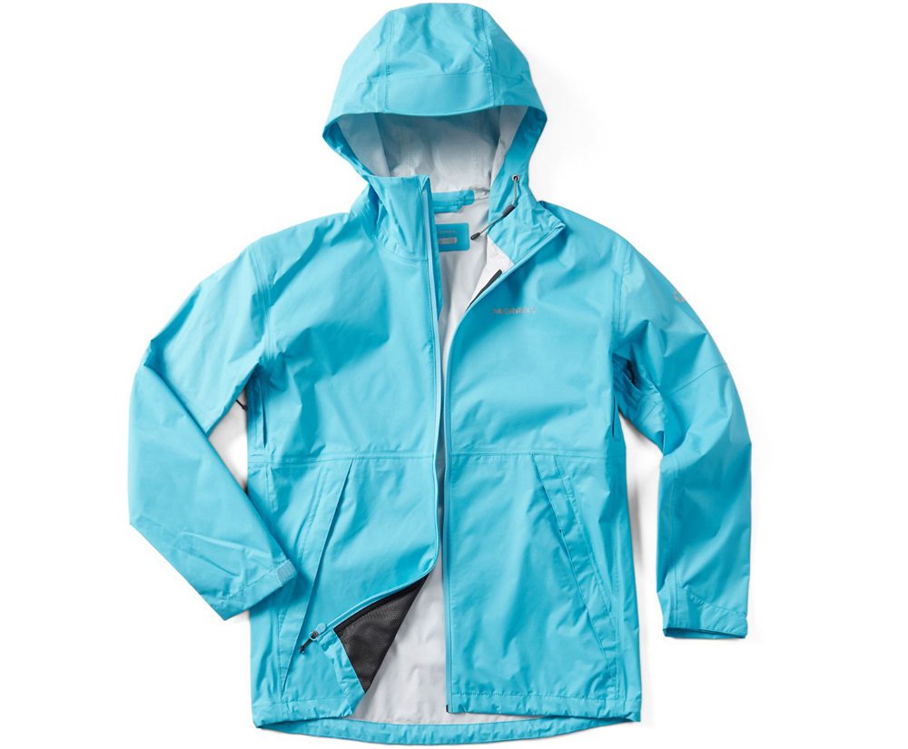 Merrell Jakker Dame - Fallon Rain - Blå - JLX214908